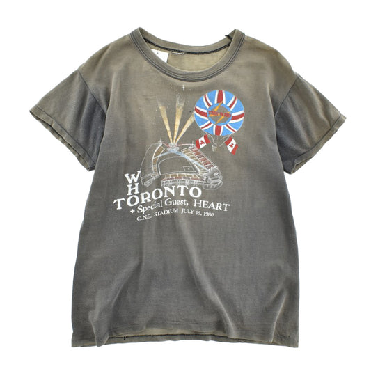 80's THE WHO "TORONTO 1980" ロックTシャツ 260522HFK2