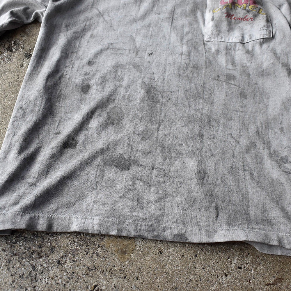 90’s CAMEL "CLUB CAMEL MEMBER" ポケットTシャツ USA製 250804H