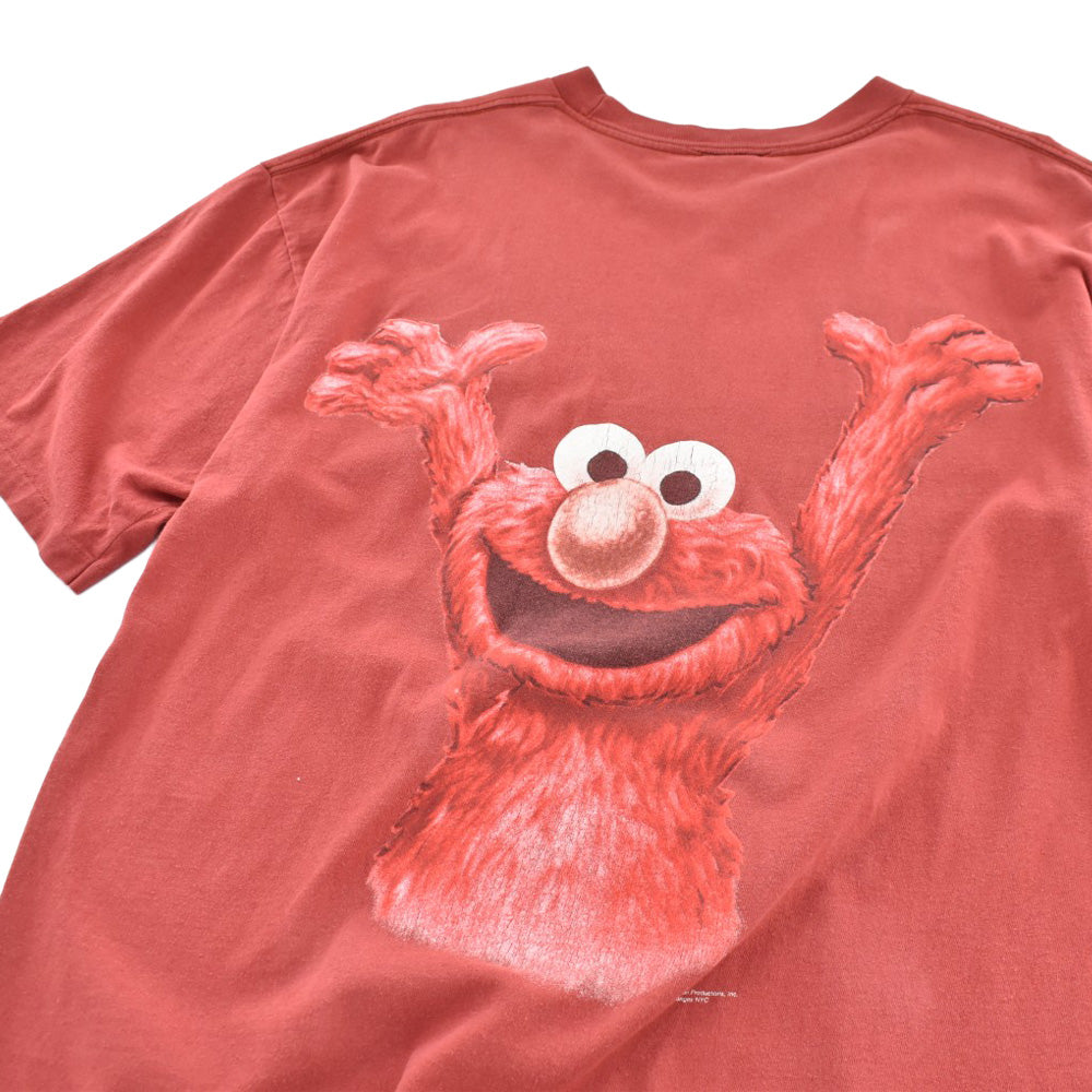 90's Elmo セサミストリート キャラT USA製 260710H