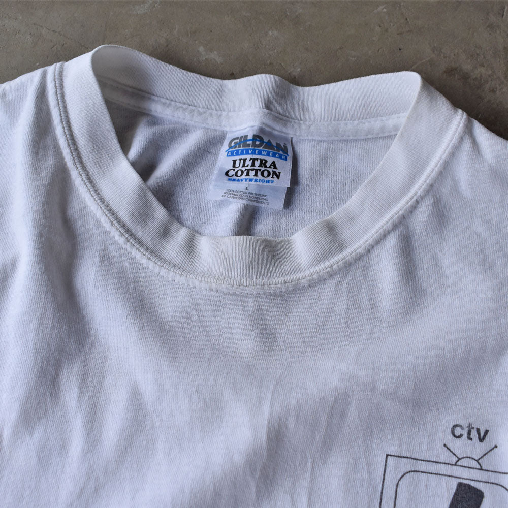 Y2K COMPLEX TELEVISION ブートレグ キャラ Tシャツ 240603