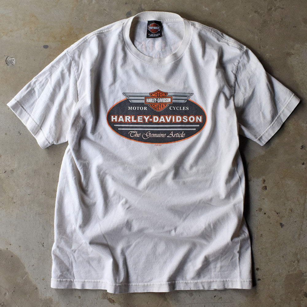 Y2K Harley-Davidson “SAN DIEGO” 両面プリント Tシャツ USA製 240627