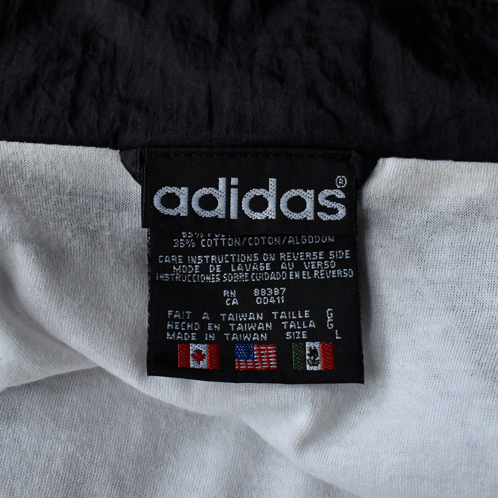 80's～ adidas big！トレフォイルロゴ ナイロンジャケット 231005H