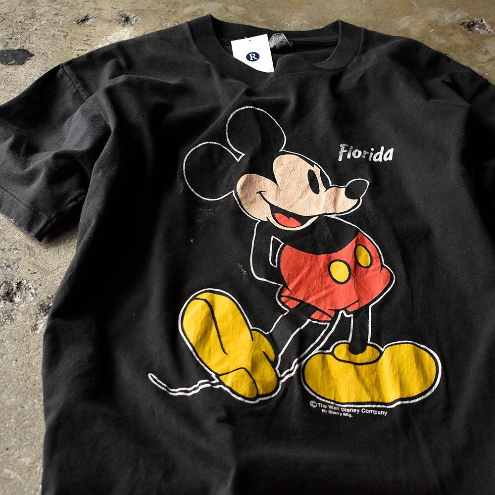 90's Disney Mickey “Florida” Tシャツ USA製 240919H