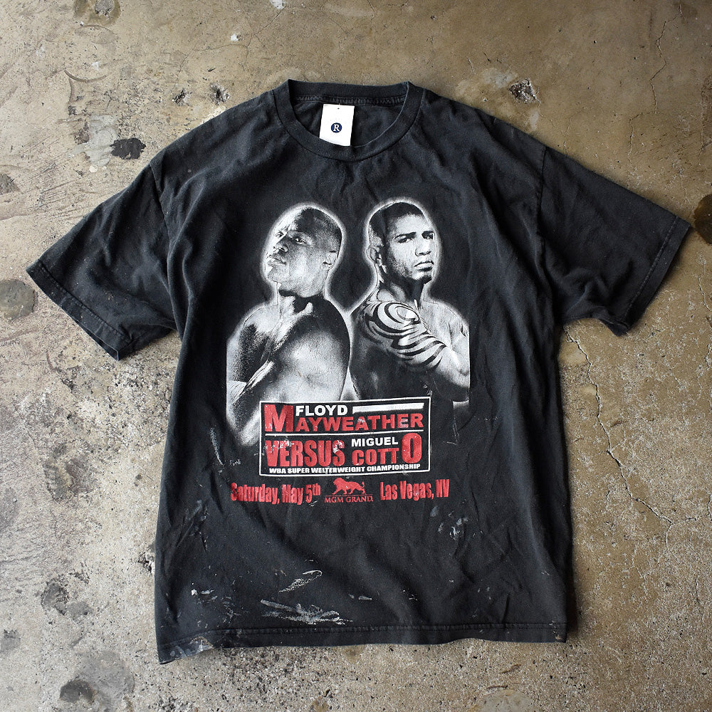 WBA “Floyd Mayweather VS Miguel Cotto“ Tシャツ 250621H