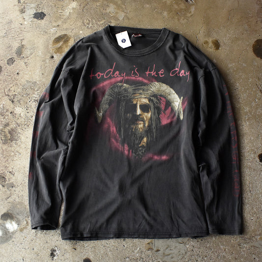 90's TODAY IS THE DAY “In the Eyes of God” ロック ロングスリーブTシャツ 250822H