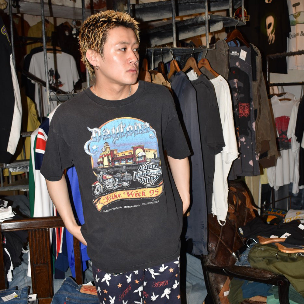 90's Harley-Davidson "Daytona Bike Week 95" Tシャツ USA製 260529H