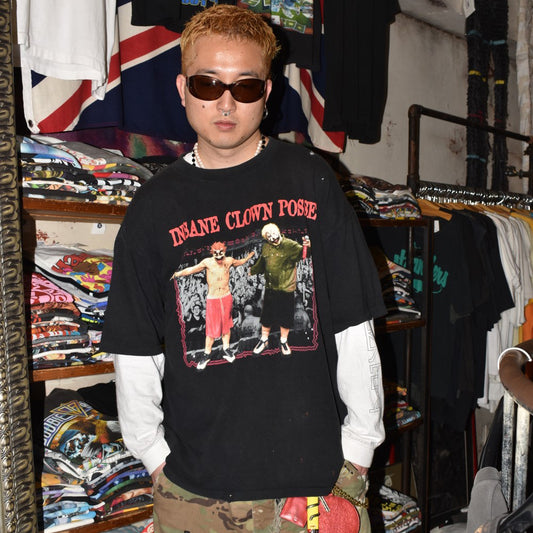 Y2K INSANE CLOWN POSSE "WICKED CLOWNS FROM OUTER SPACE" ロックT 260417H