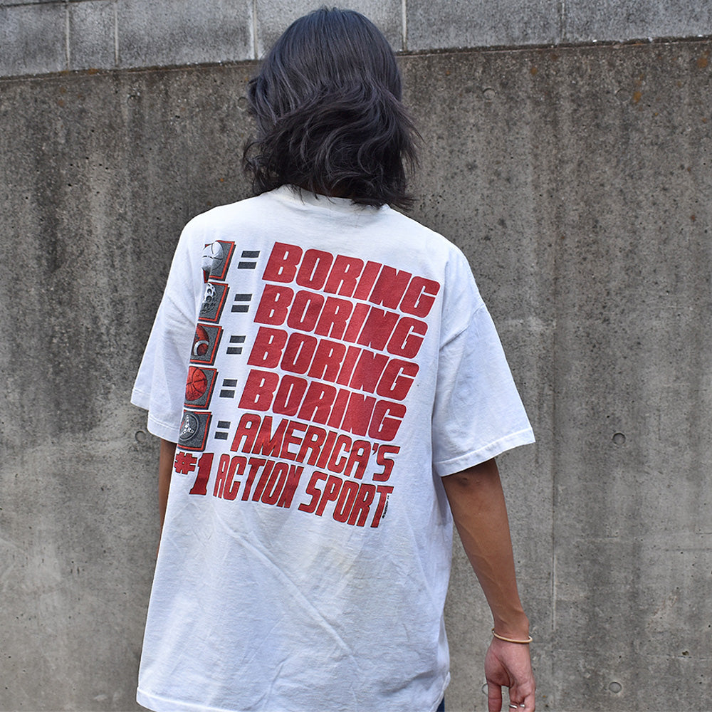 90's　“EVERYTHING ELSE IS JUST A GAME” レーシング Tシャツ　USA製　230712