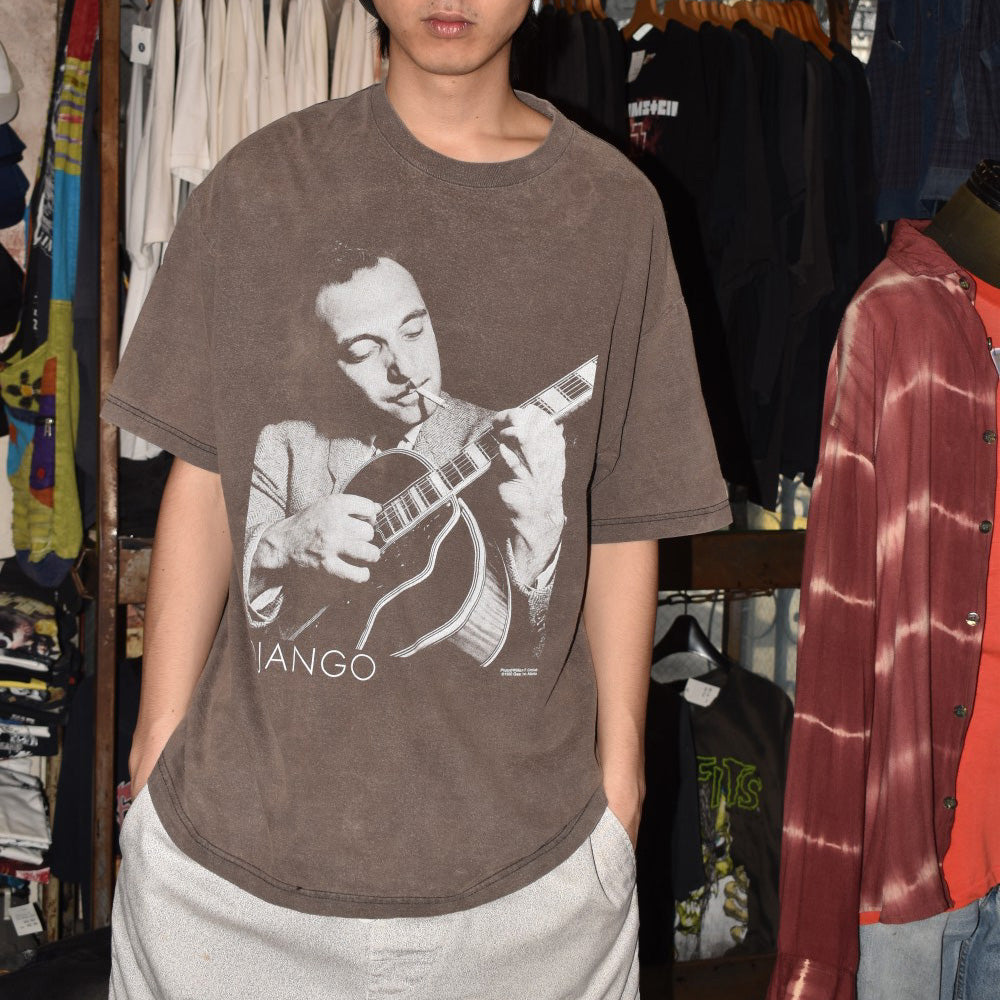 90's Django Reinhardt ジャンゴ・ラインハルト 鬼フェード ジャズTシャツ 260710H
