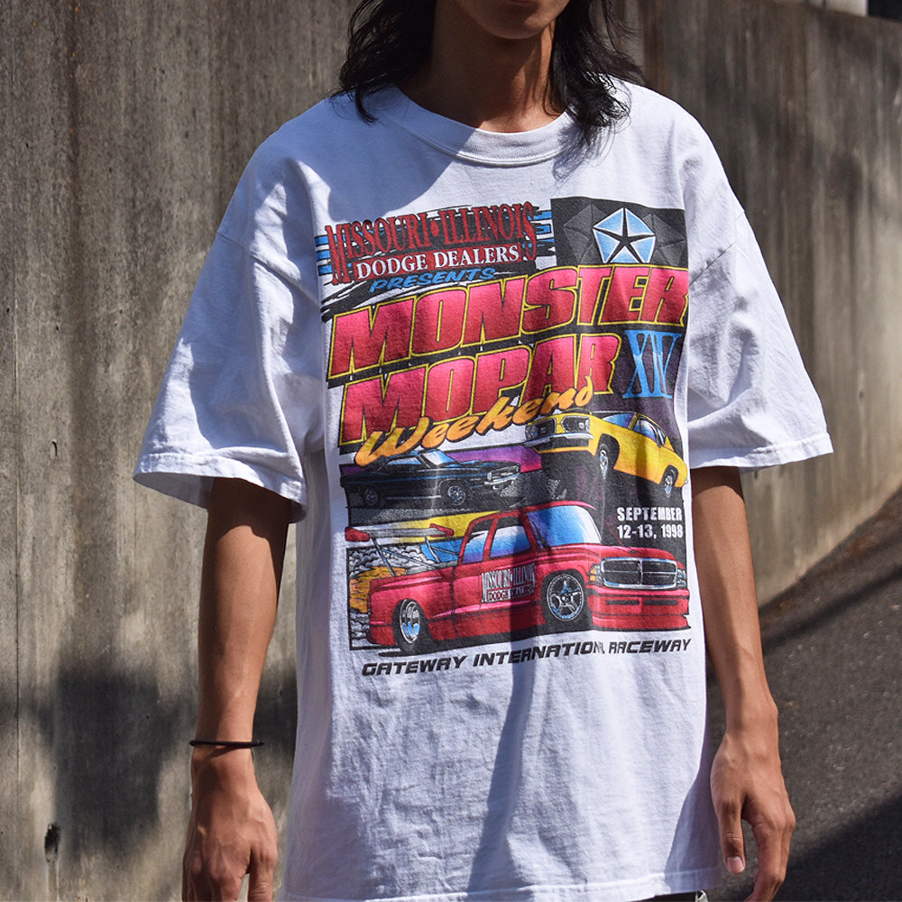 90's　“GATEWAY INTERNATIONAL RACEWAY” レーシングTシャツ　230517