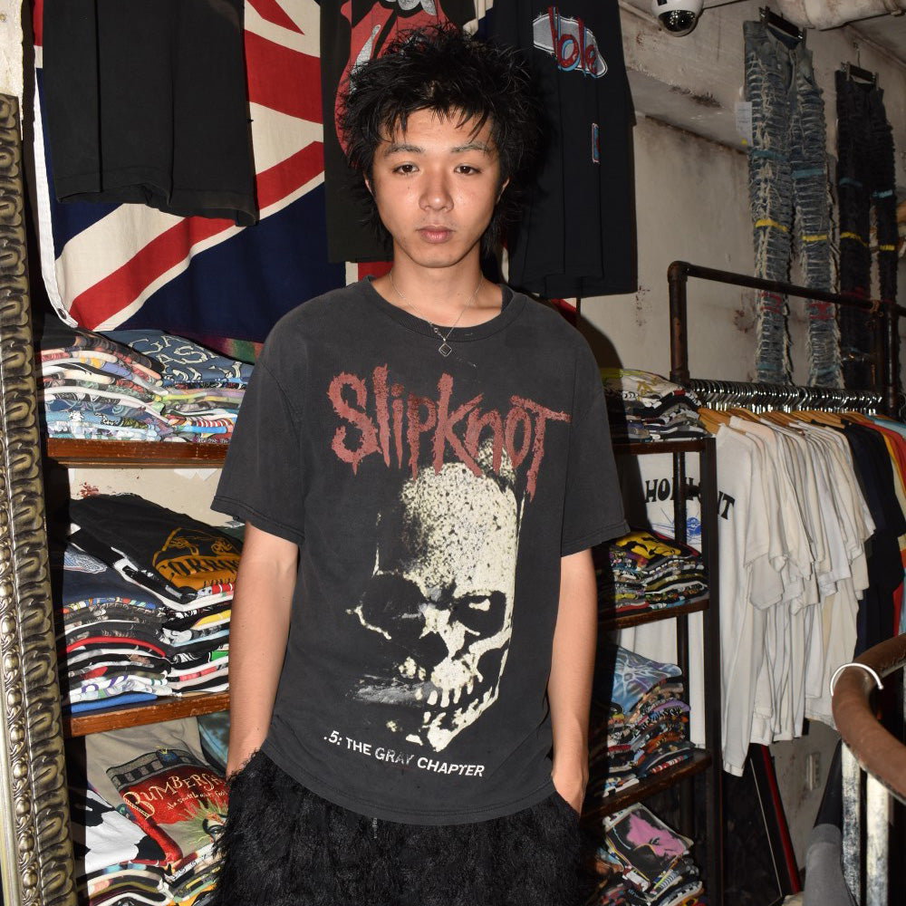 Slipknot “.5: The Gray Chapter” ニューメタル ロックTシャツ 260807H