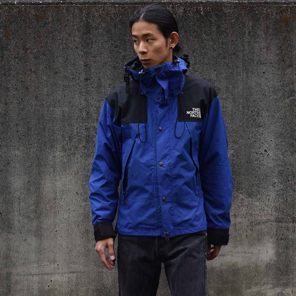 north face 90s aztec blue マウンテンガイド - マウンテンパーカー