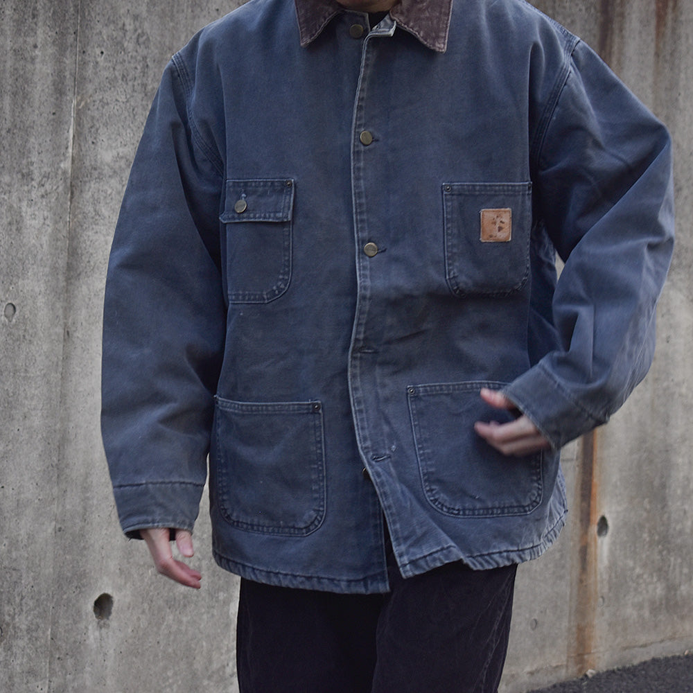 90's Carhartt ブランケットライナー ミシガンチョアコート USA製 231203