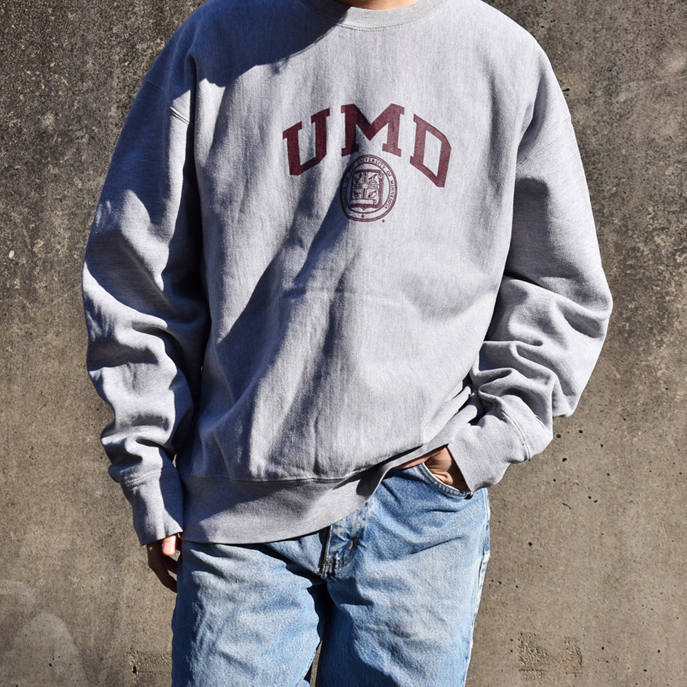 Y2K Champion “University of Minnesota” RWスウェット 231215