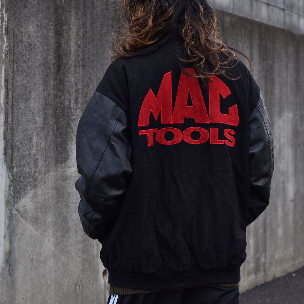 90's CHASE authentics NASCAR “MAC TOOLS” レーシング スタジャン アワードジャケット 231130