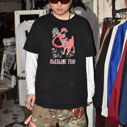 Y2K Alkaline Trio "少女と山羊" パンクT 260417H