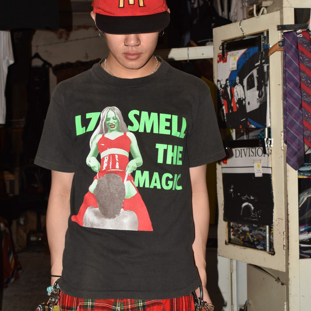 90's L7 "Smell the Magic" グランジ ロックTシャツ 260710HFK2