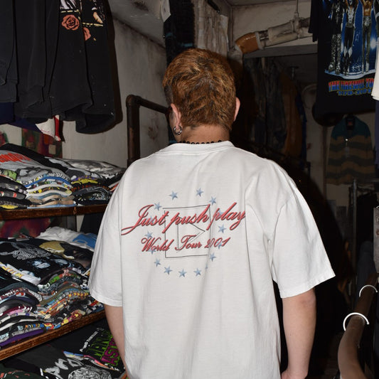 Y2K Aerosmith "Just Push Play" World Tour ロックT 260403H