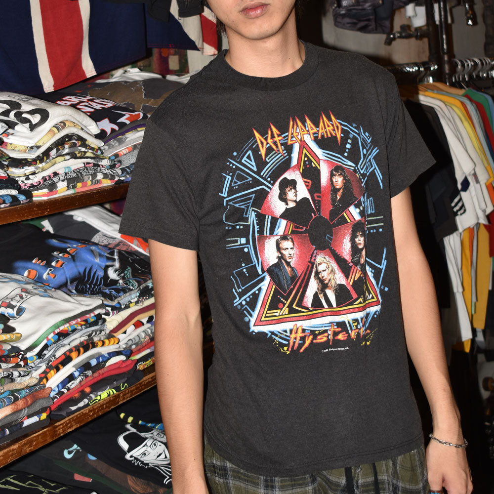 80’s Def Leppard “Hysteria Tour 1988” ツアーTシャツ 250926H
