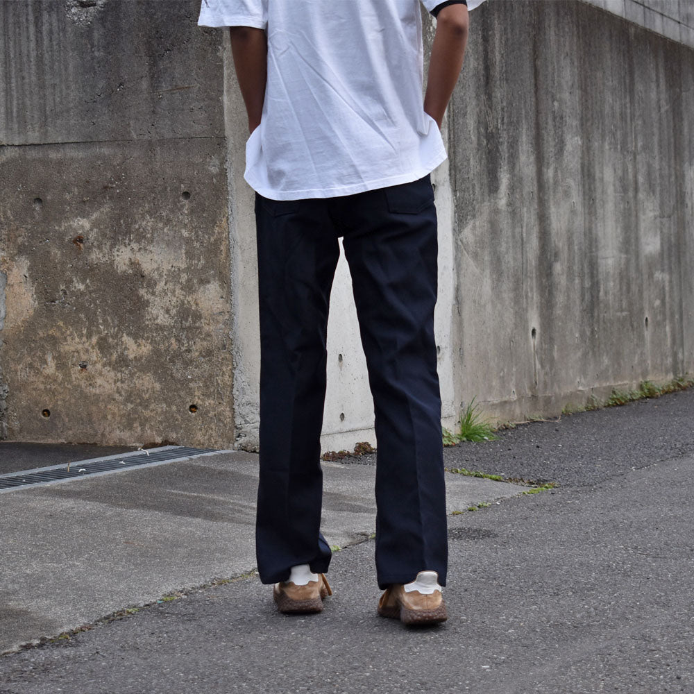 80’s Wrangler “ランチャー” ドレスパンツ ポリパン 240325