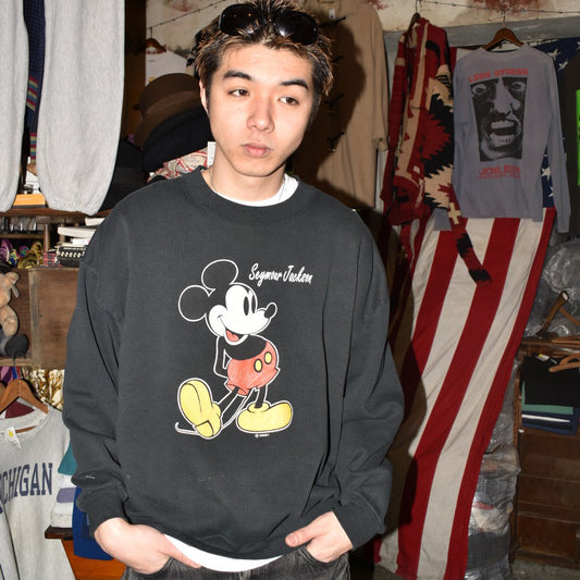 80’s Disney Mickey Mouse "Seymour Jackson" ミッキースウェット 260210H