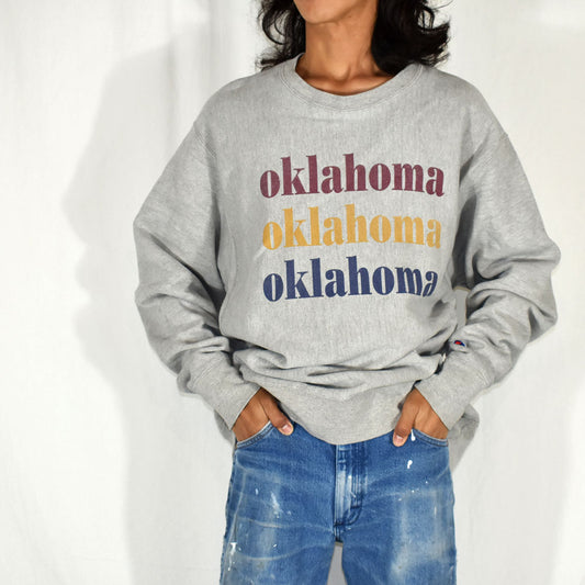 Champion “oklahoma” RWスウェット 231110