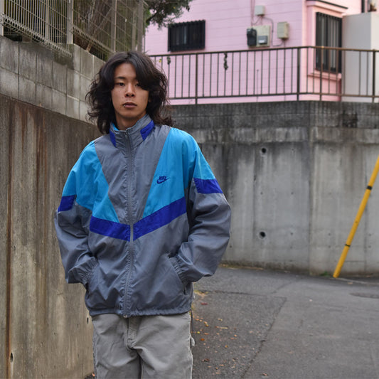 80’s NIKE 刺繍ロゴ ナイロンジャケット 231105H