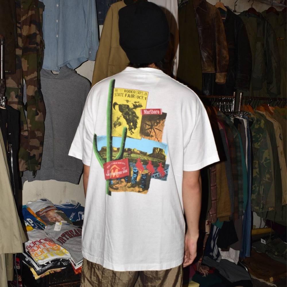 90's Marlboro Country Store カウボーイ 企業ロゴ ポケT 260915H