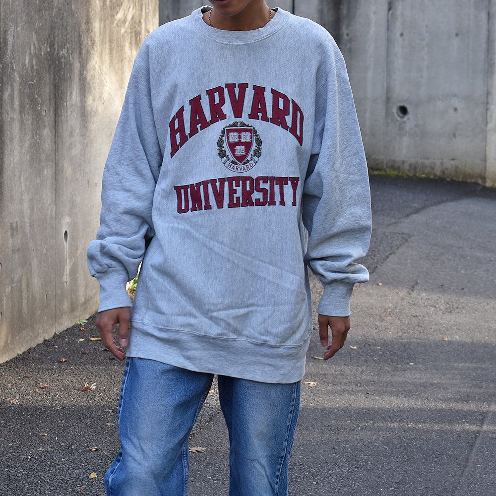 80-90’s SOFFE “Harvard University” リバースタイプ スウェット USA製 231029