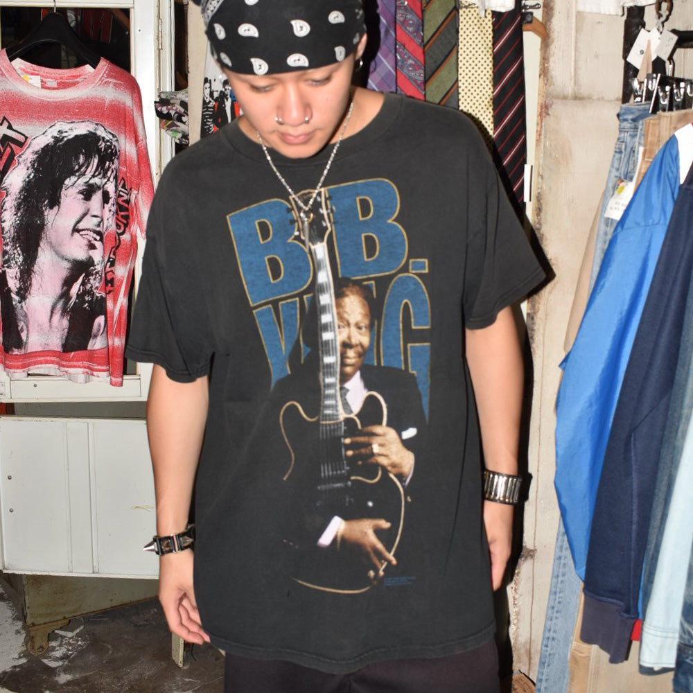 90's B.B.KING ブルース フォトTシャツ 260807H