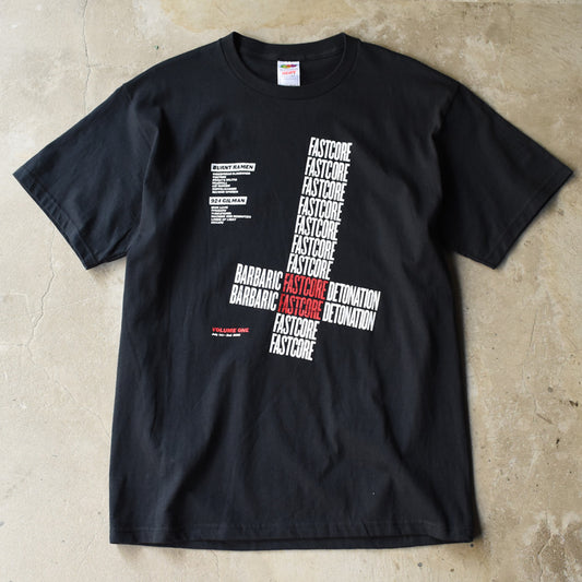Y2K デッドストック! Fastcore Compilation "Volume One" Tシャツ 250905