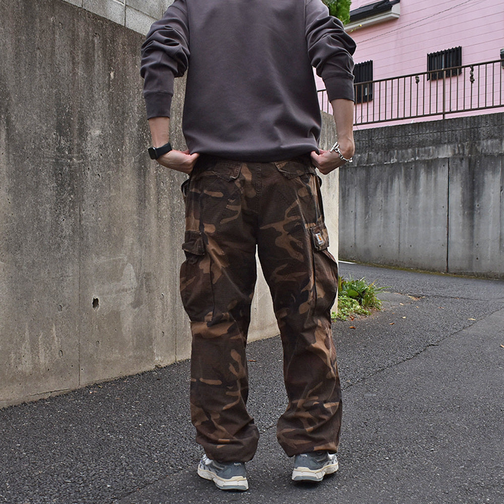 Carhartt 迷彩柄 リップストップ カーゴパンツ 231117