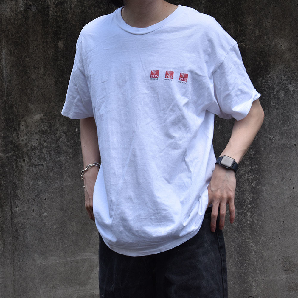 90-00's Hanes “NetWare / Yes” 両面プリント 企業 Tシャツ 240507