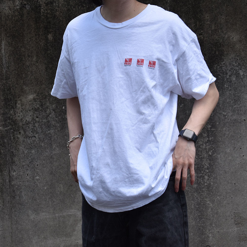 90-00's Hanes “NetWare / Yes” 両面プリント 企業 Tシャツ 240507 – LABORATORY®