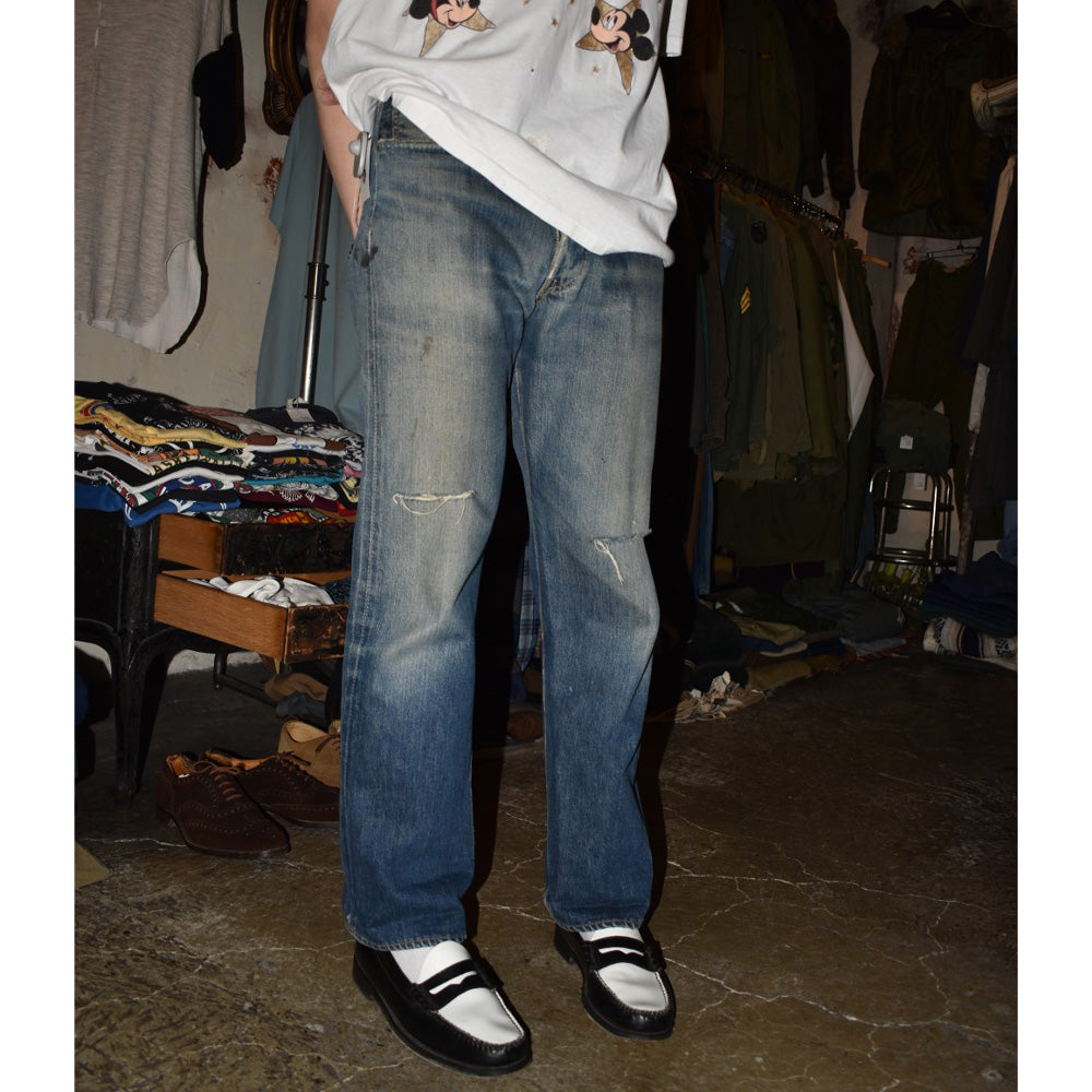 50's Levi's 501XX "47 MODEL" 片面 レザーパッチ デニムパンツ 260612H831