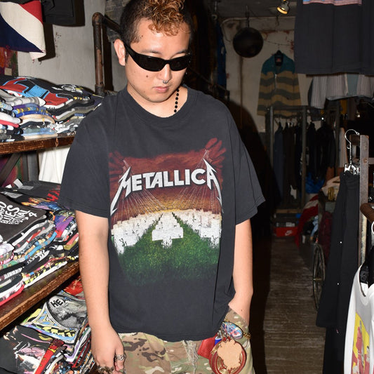90's METALLICA "Master of Puppets" メタル ロックTシャツ 260901H
