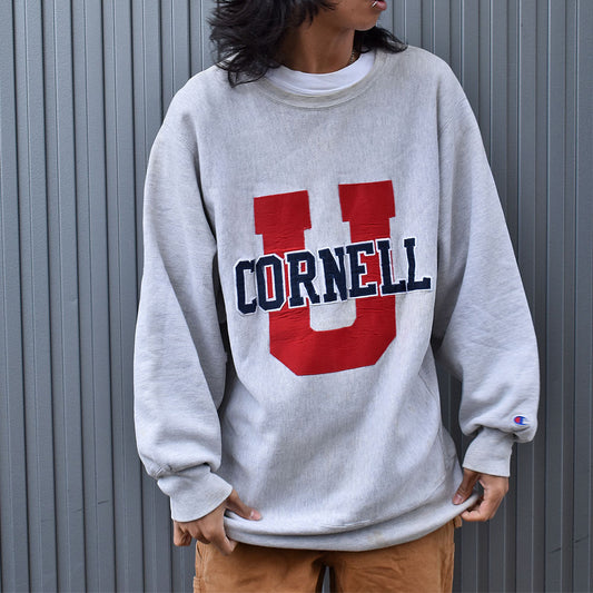 90's　Champion/チャンピオン “CORNEL U” RWスウェット　USA製　230516