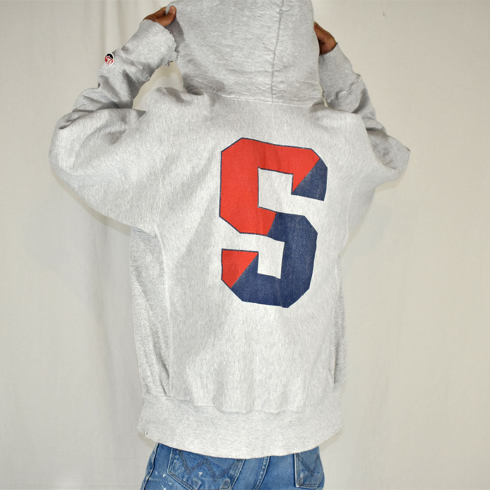 90’s The cotton exchange “SHIPPENS BURG UNIVERSITY” リバースタイプ パーカー USA製 231110