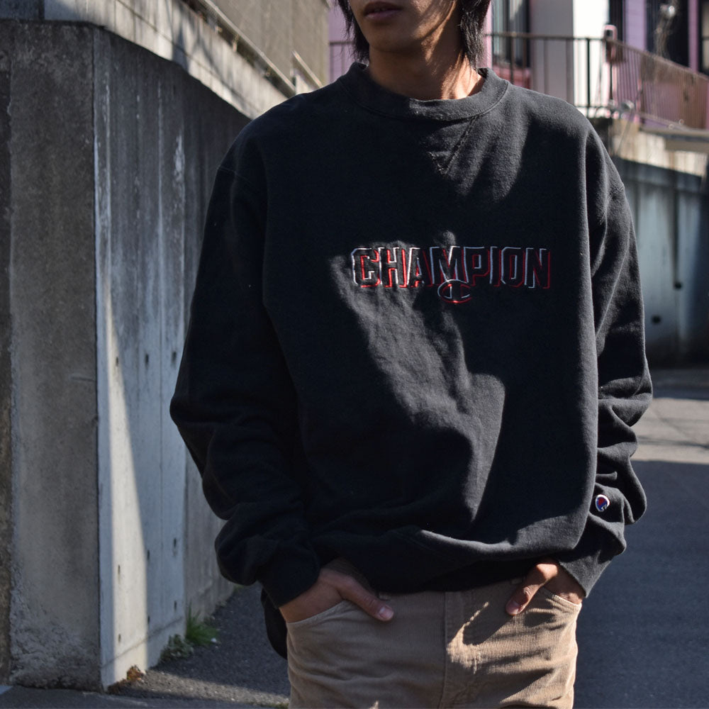 90’s Champion ロゴ スウェット USA製 240311