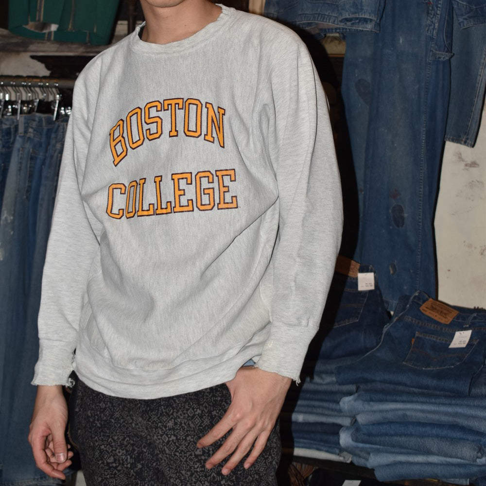90’s Champion RW “BOSTON COLLEGE” リバースウィーブ スウェット 251230H