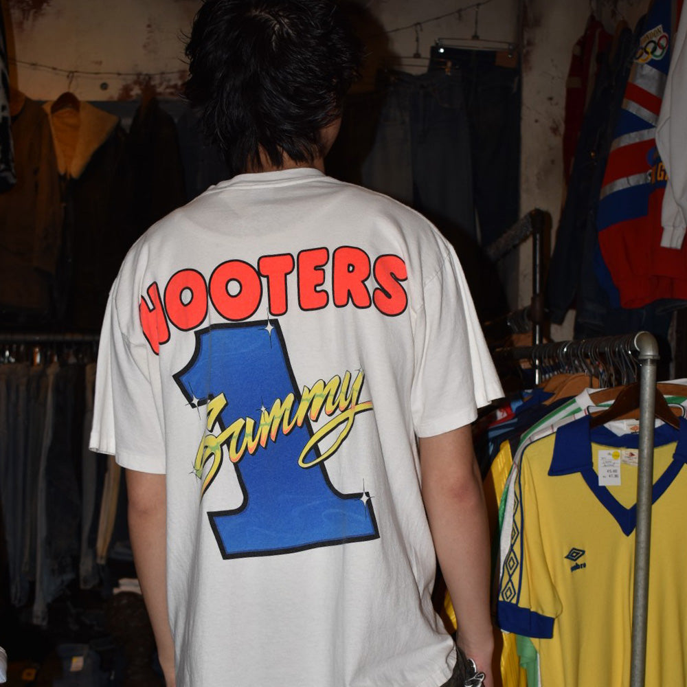 90's HOOTERS Racing "Sammy Swindell" レーシングTシャツ USA製 260519H
