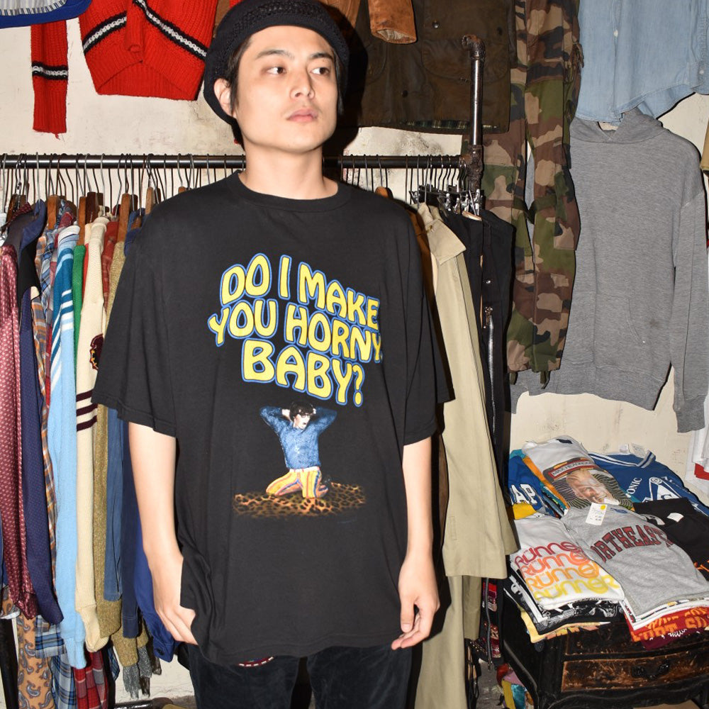 90's N.O.S. AUSTIN POWERS "DO I MAKE YOU HORNY, BABY?" ムービーT USA製 260915H