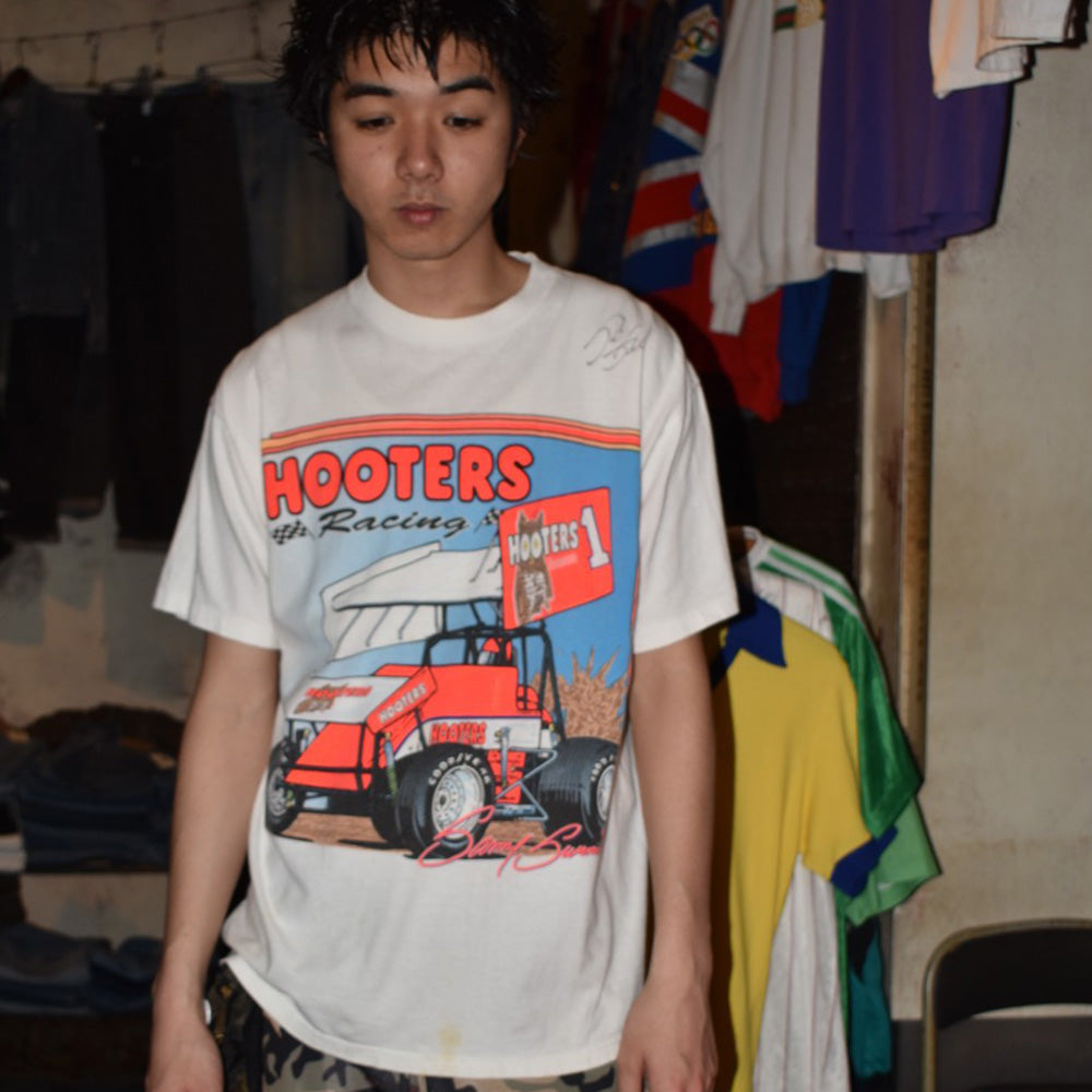 90's HOOTERS Racing "Sammy Swindell" レーシングTシャツ USA製 260519H
