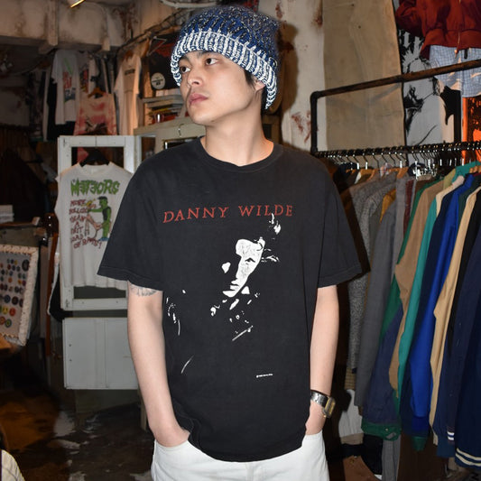 80's DANNY WILDE "ON THE ROAD 1986-1987" ロックTシャツ 260324H