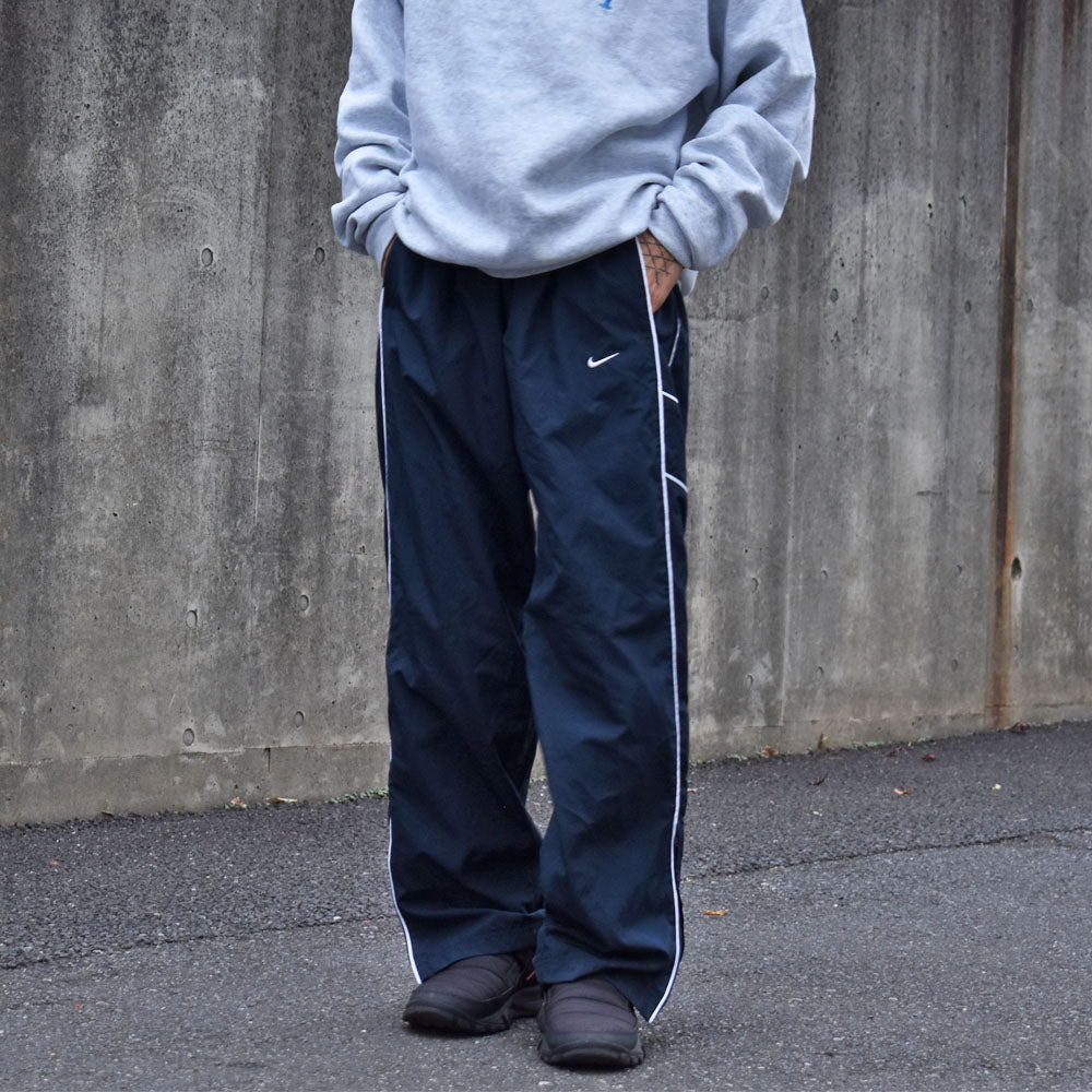 Y2K NIKE the athletic dept ナイロン トラックパンツ  231211
