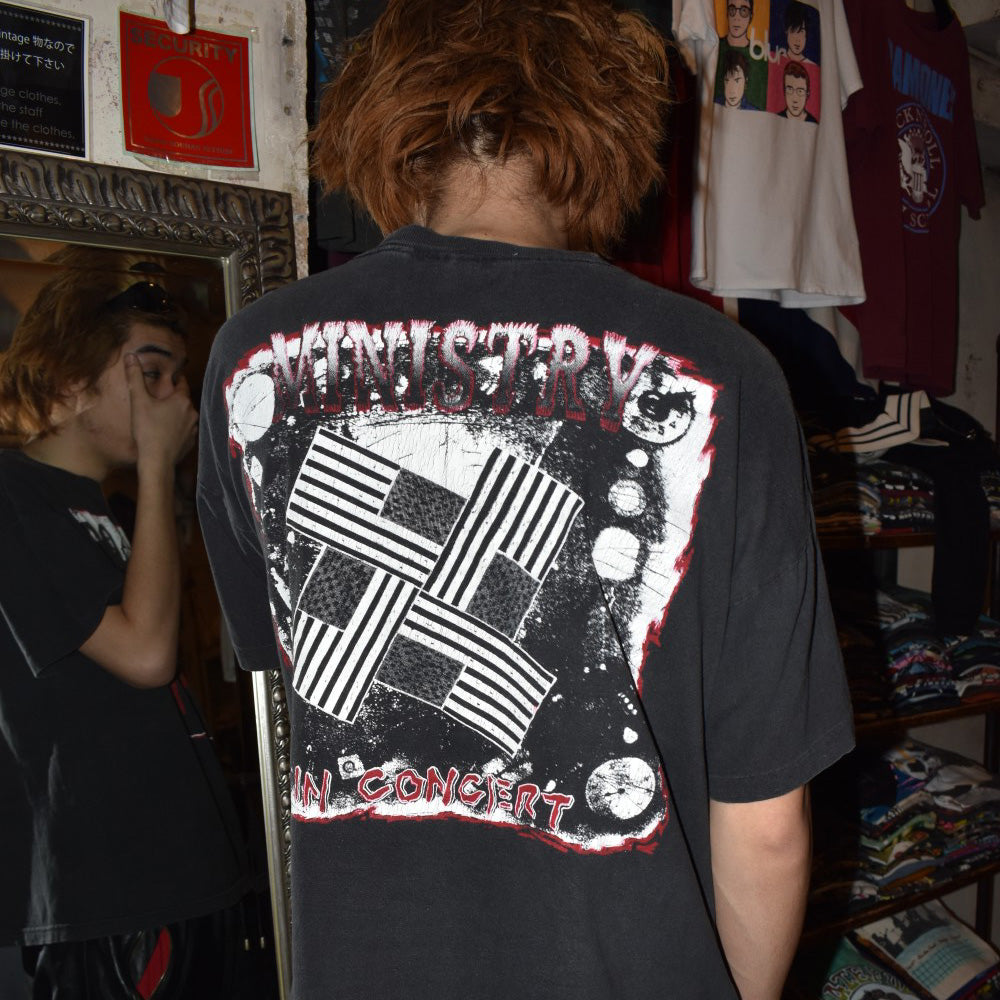 90’s Ministry “In Concert” ロックTシャツ USA製 251226H