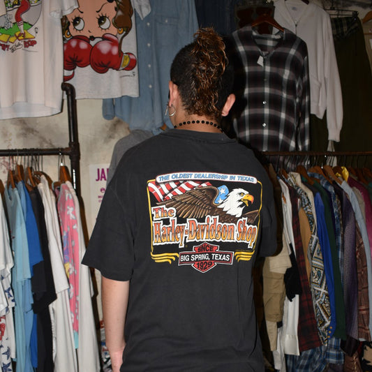 90's HARLEY-DAVIDSON "90th Anniversary" ハーレーT USA製 260825H