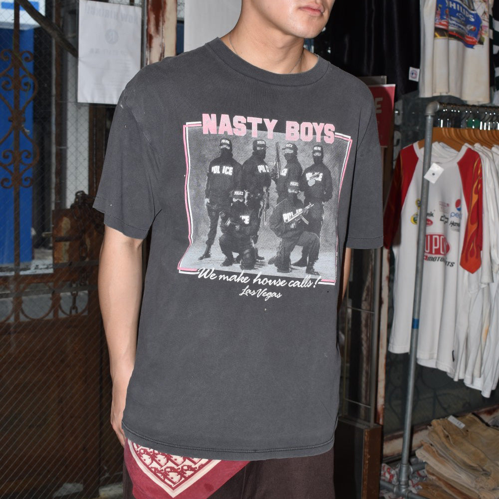 90's Nasty Boys 麻薬捜査班 ムービーTシャツ 260717H