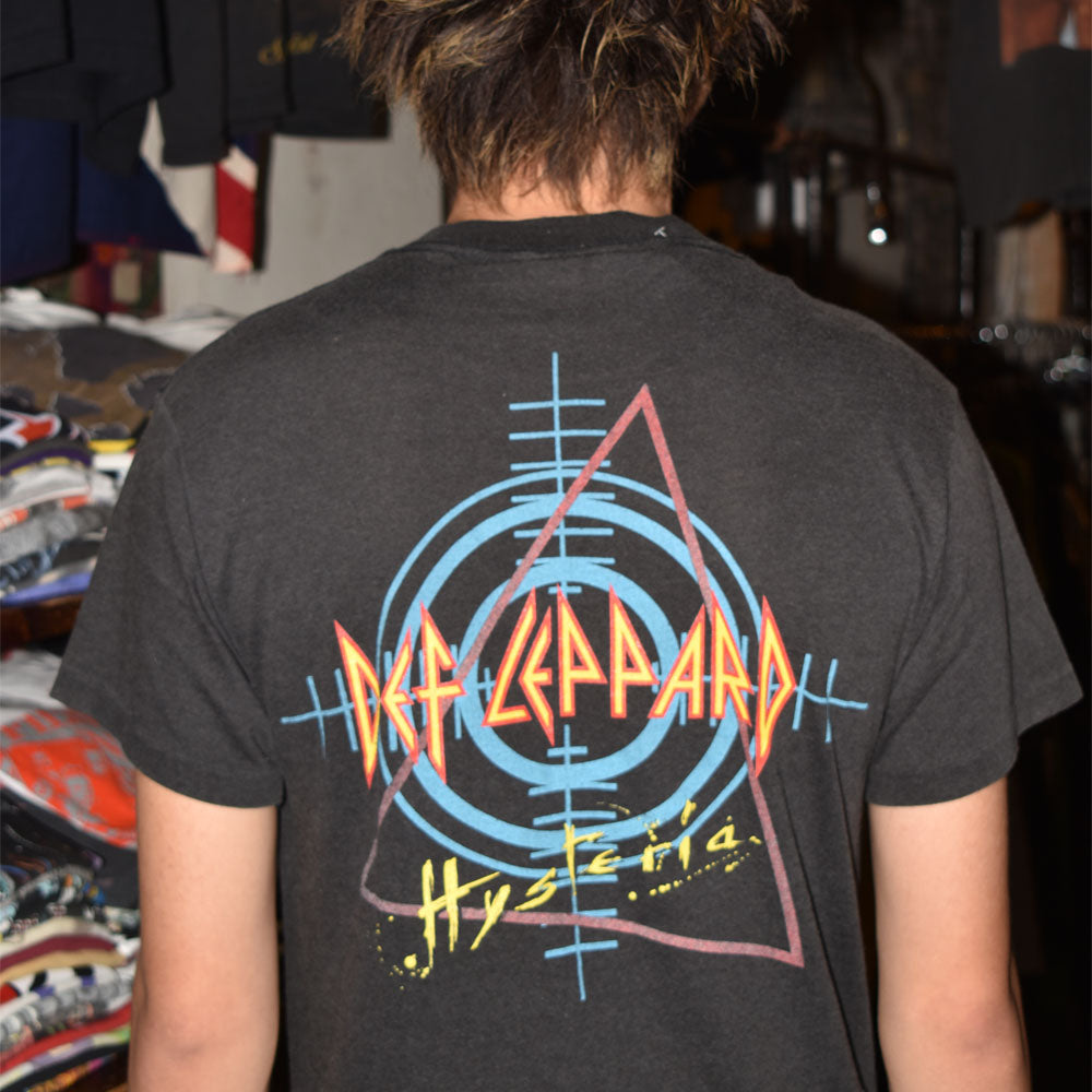 80’s Def Leppard “Hysteria Tour 1988” ツアーTシャツ 250926H