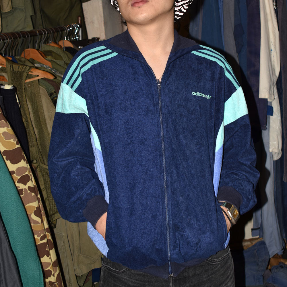 80’s adidas ジャージ トラックジャケット “Made in France” 251003H